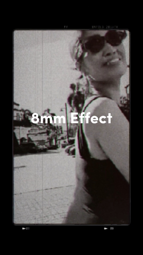 Efecto de 8 mm