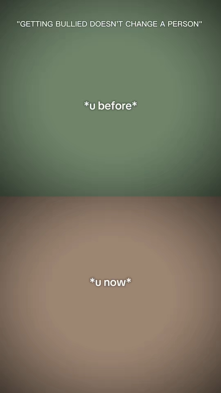 Du vorher und jetzt