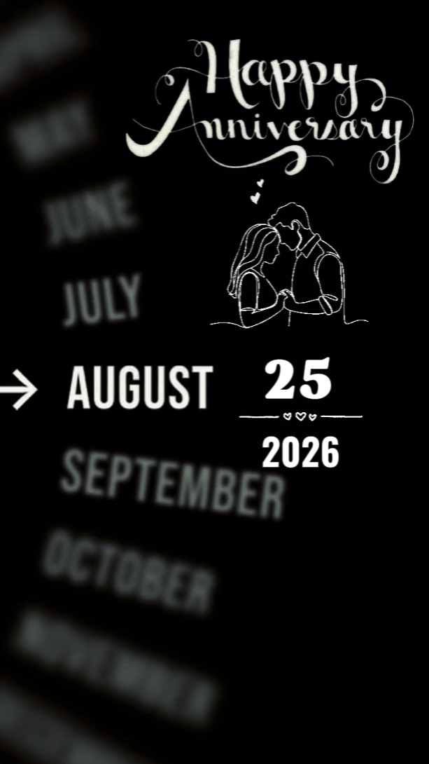 25 AUGUST ANNIV 