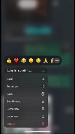 trend chat wa iPhone