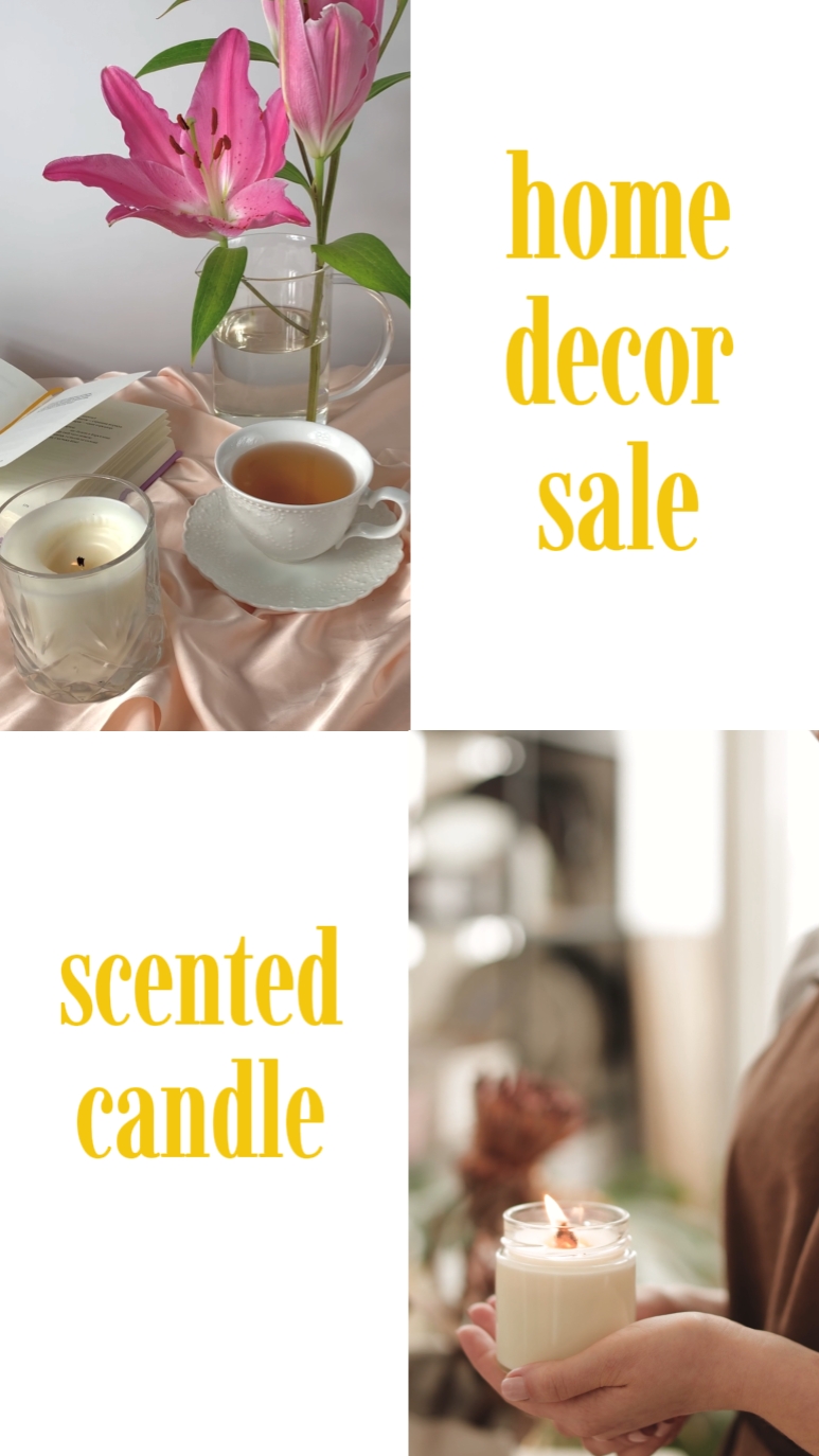 Scented candles