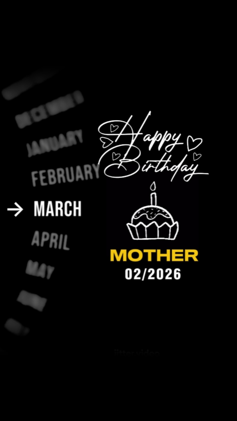HBD MOTHER 2 APRIL
