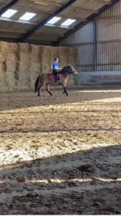 My riding lessen!!