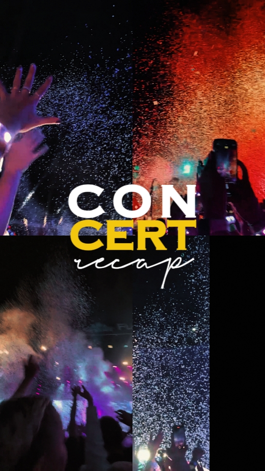 Resumen del concierto