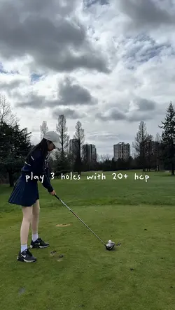 Play 3 holes with me