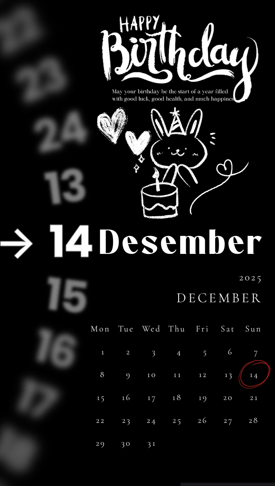 Happybirthday 14Dec