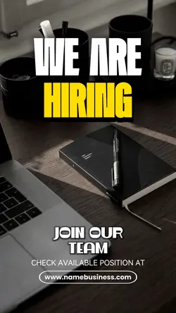 WE ARE HIRING
