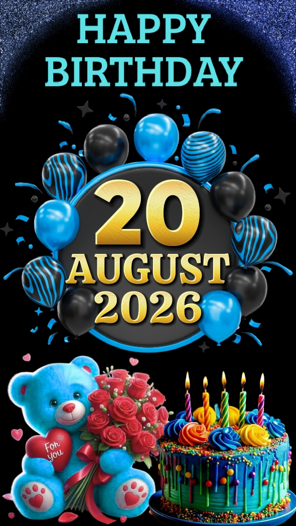 Hbd 20 August 2026