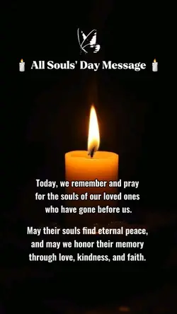 Souls' Day Message 