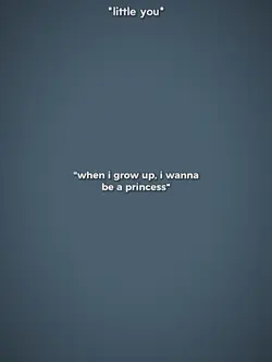 i wanna be princess