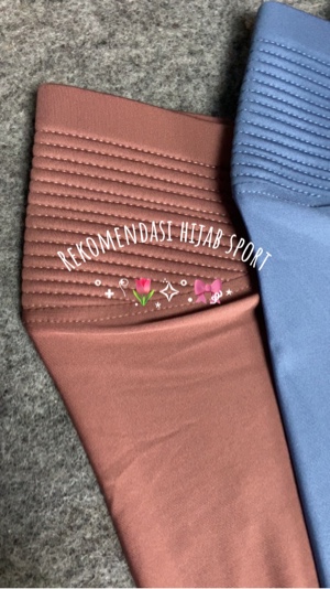 Jilbab sport pet
