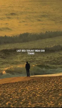 Laut bisa terlihat 