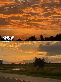 2 foto sunset