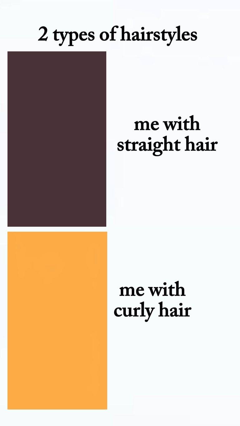 2 types de coiffure
