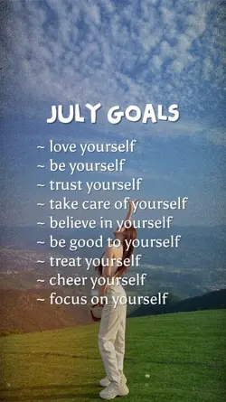 July Goals 