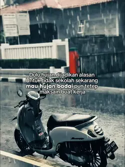 Dulu hujan dijadikan