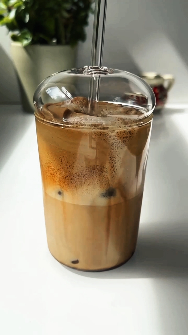 Café con leche helado 