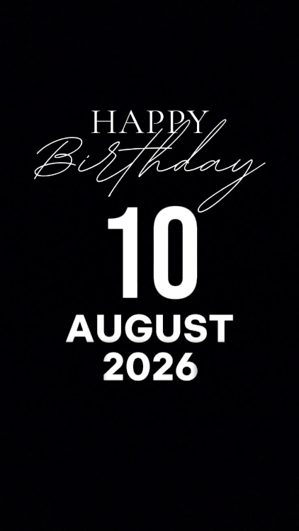 CUMPLEAÑOS HIJO 10 DE AGOSTO