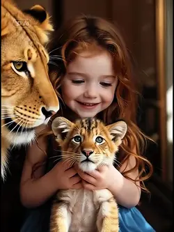 baby lion