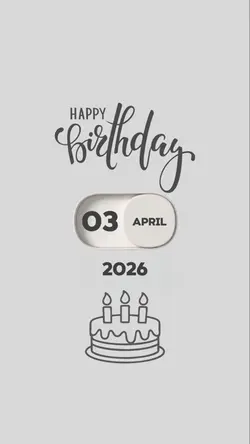 HBD 3 APRIL 2026