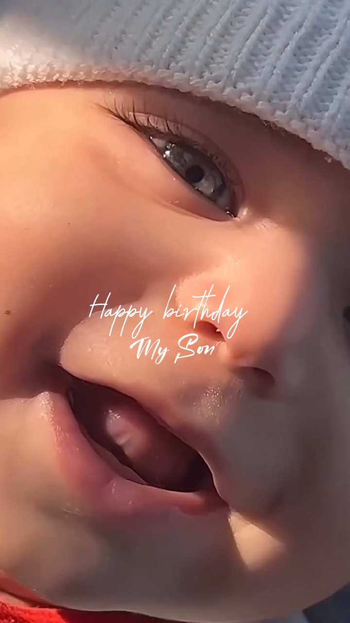 Aniversário meu filho 