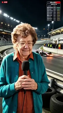F1 race interview