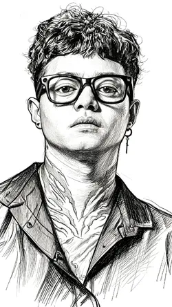 Hand-Drawn Portrait