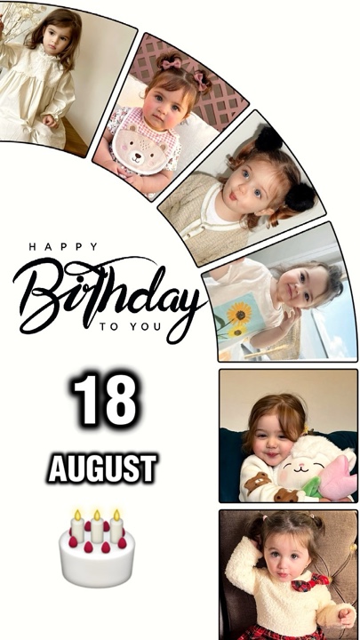 HBD DAUGHTER 18 AUG 