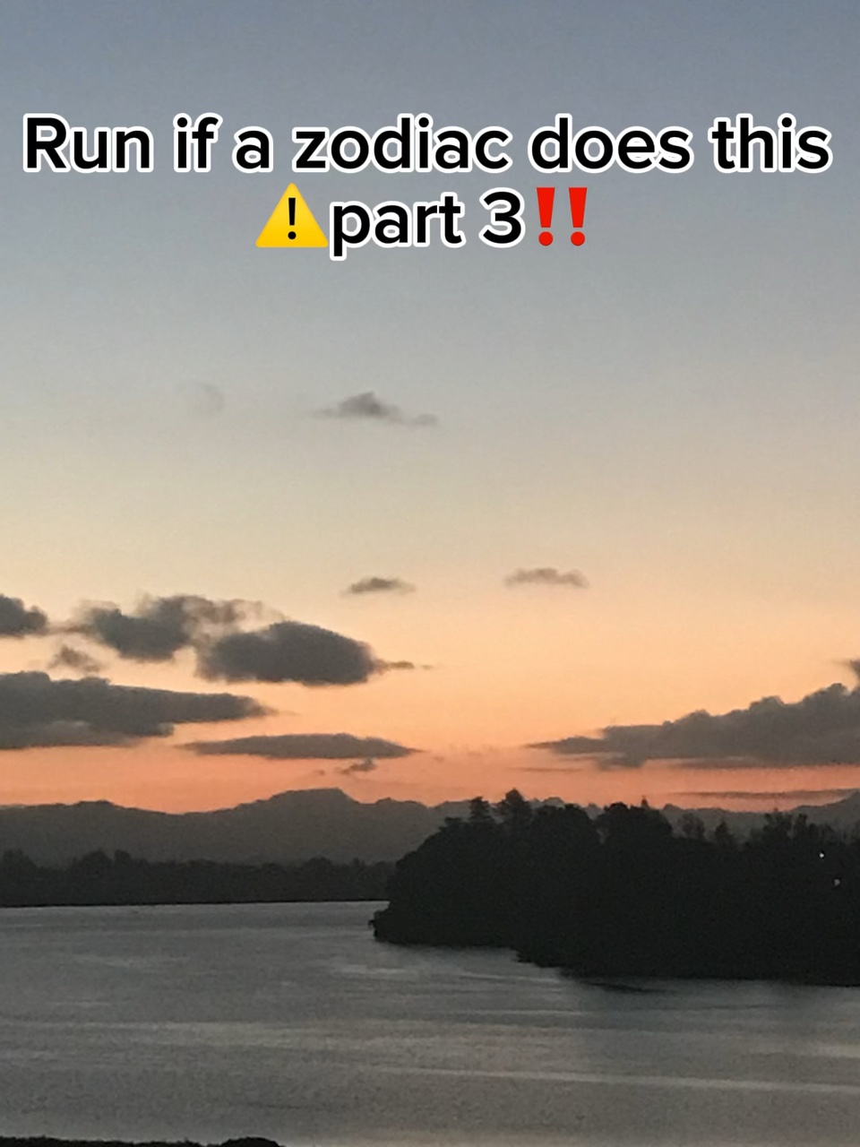 Run if a zodiac 