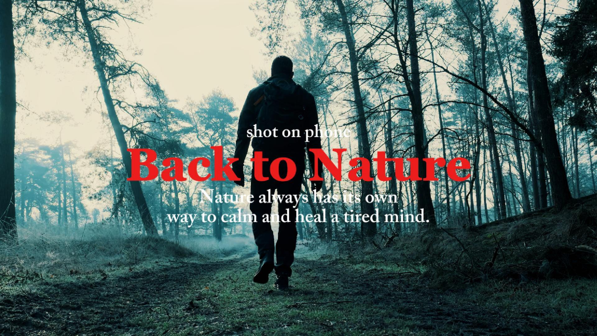 Back to Nature