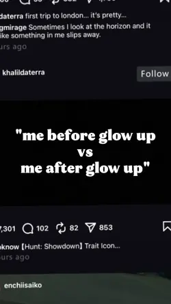 before and after glo