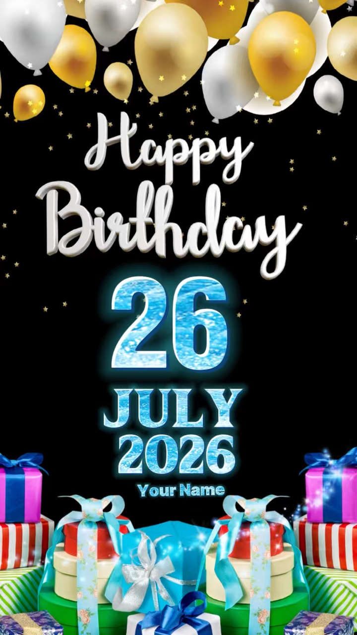 HBD 26 juillet 2026