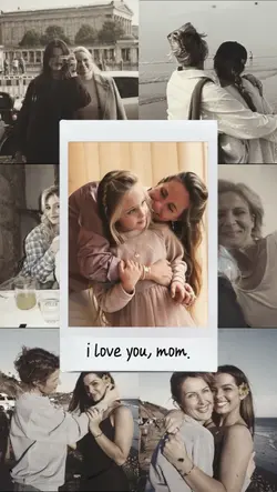 i love you, mom.