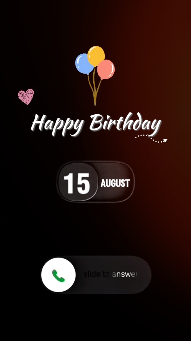 ANNIVERSAIRE 15 AOÛT