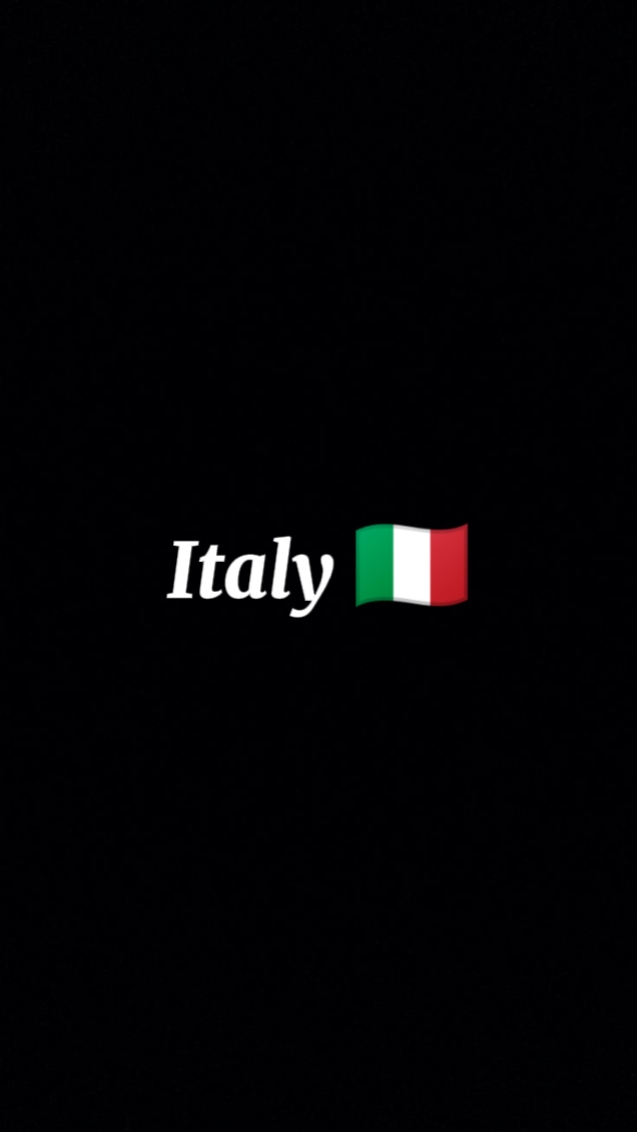 Allons en Italie