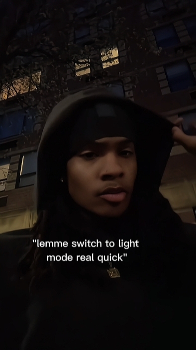 switch to light mode
