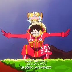HAPPY BDAY LUFFY👹