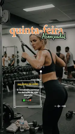 Quinta✅ treino pago