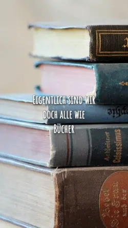 Wie Bücher