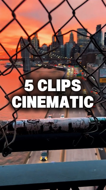 5 Clips Cinematic 