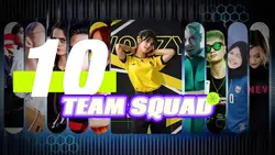 TEAM SQUAD 10