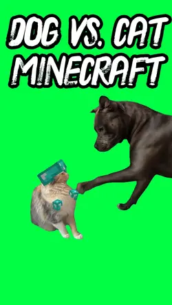 DOG VS CAT MINECRAFT