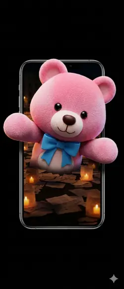 飛び出す動画。写真1枚でOK
