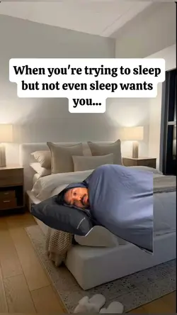 ur trying to sleep