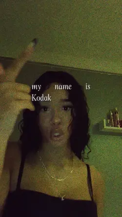 my name is KODAK
