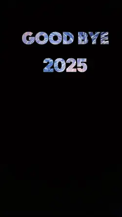Goodbye 2025