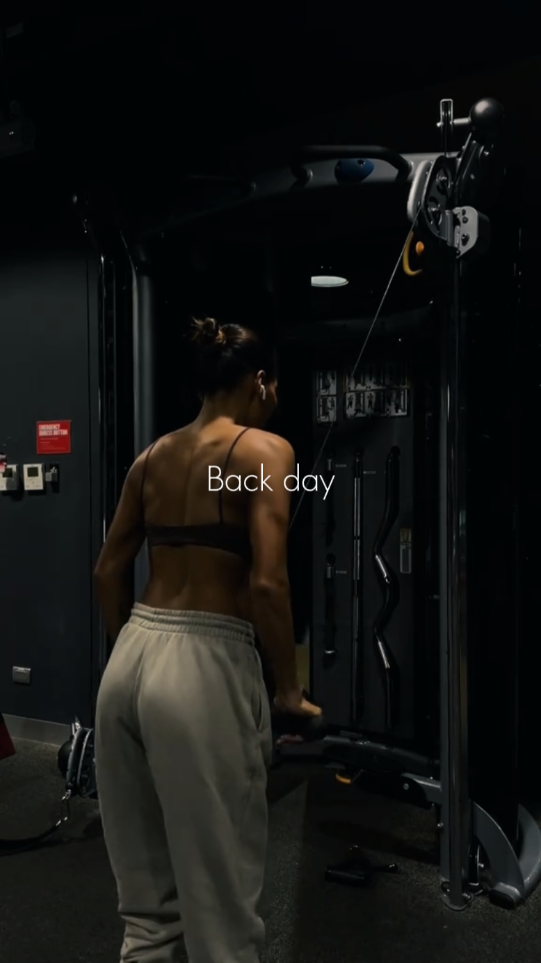 Back day gym