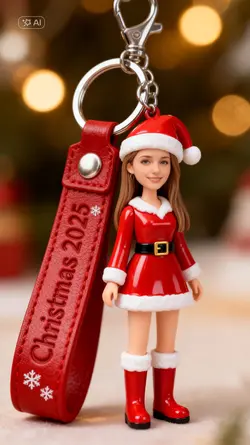 Christmas keychain
