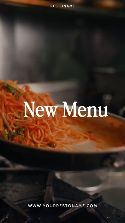 new menu