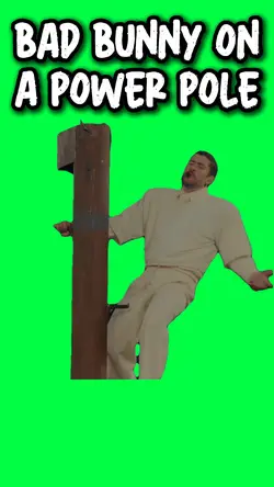 BAD BUNNY POWERPOLE